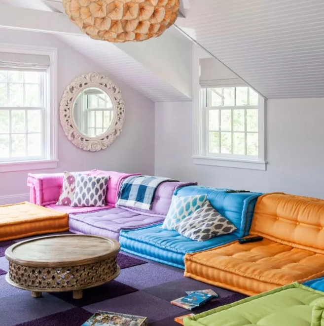 Multicolor - living room color