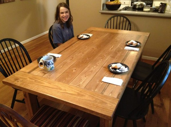 Farmhouse Table Plans 6