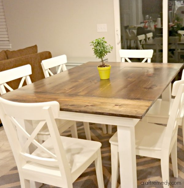 Farmhouse Table Plans 12