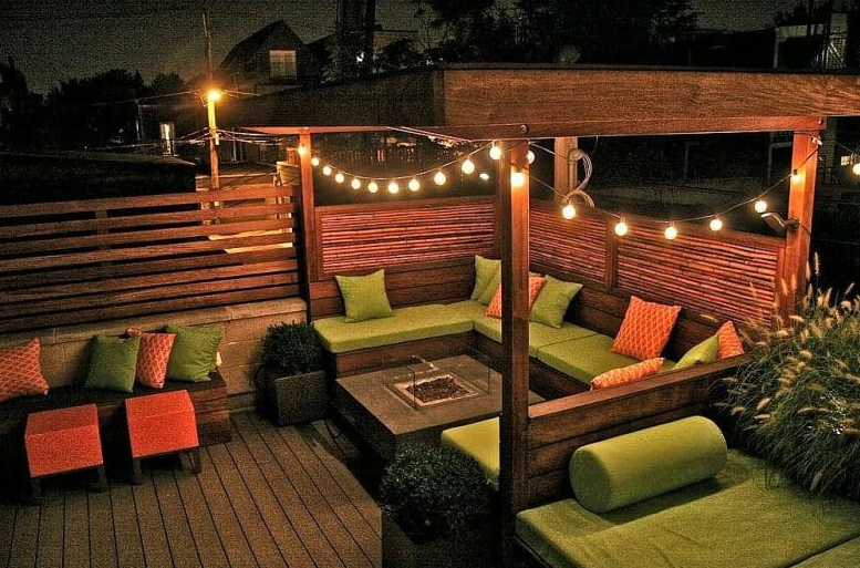 Decorating Ideas for patio fence