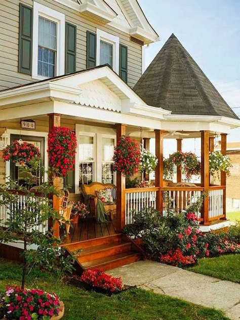  Flowering porch ideas