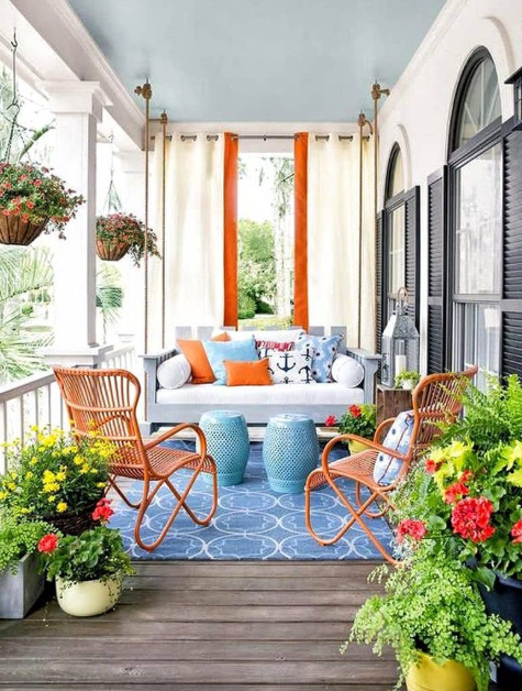 Flowering porch Ideas