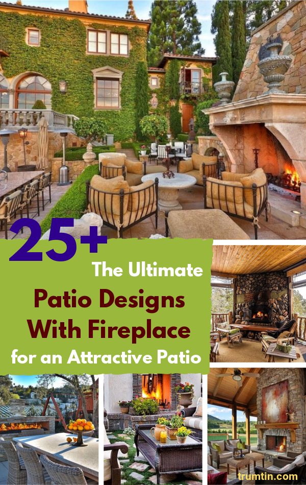 Patio Designs With Fireplace